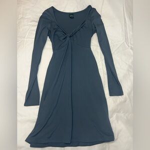 Wild Fable Blue Long Sleeve Dress